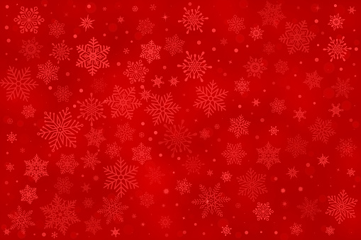 Vector snowflake background. Carefully layered and grouped for easy editing.
