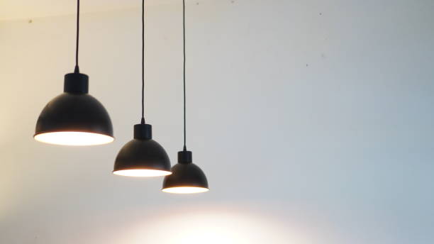 istock Coffee shop chandelier 1341079968