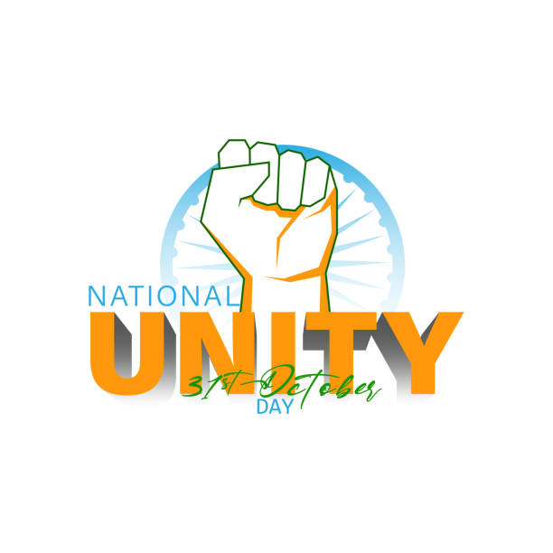 National Unity Day of India on 31 October National Unity Day of India on 31 October the birth anniversary of Sardar Vallabhbhai Jhaverbhai Patel National Unity Day india stock illustrations