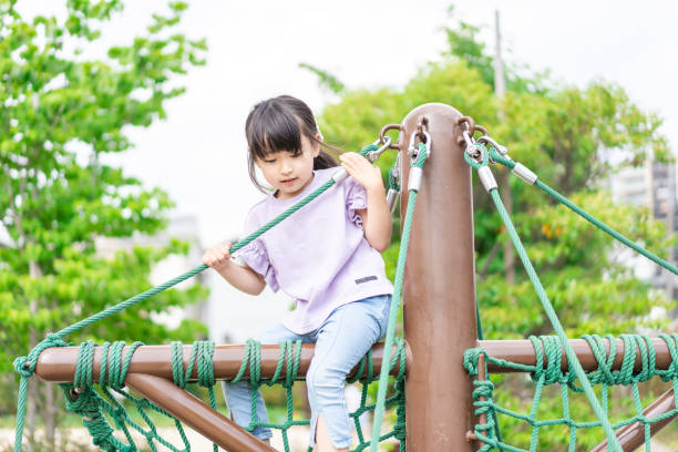 istock A little girl playing in the park 1341086621