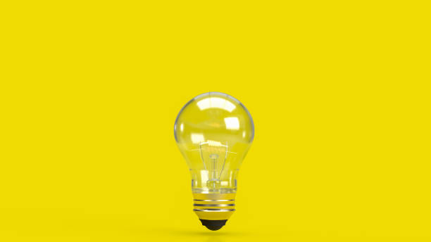 istock The light bulb on yellow background for education or creative  concept 3d rendering 1341090437