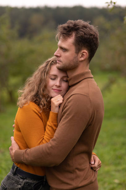 istock She is resting in his hugs 1341090563