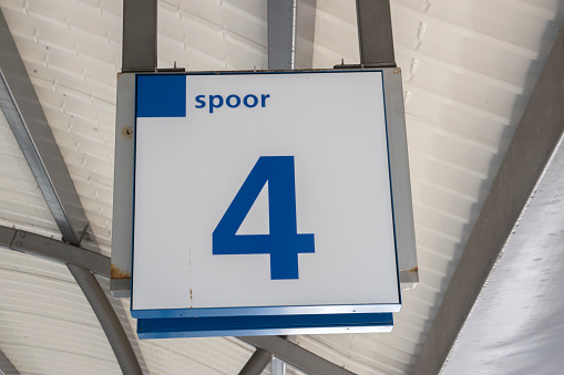 Close Up Of Peron 4 At Bilthoven The Netherlands 22-10-2020
