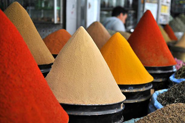 istock Spices at the market, Morocco 134109686