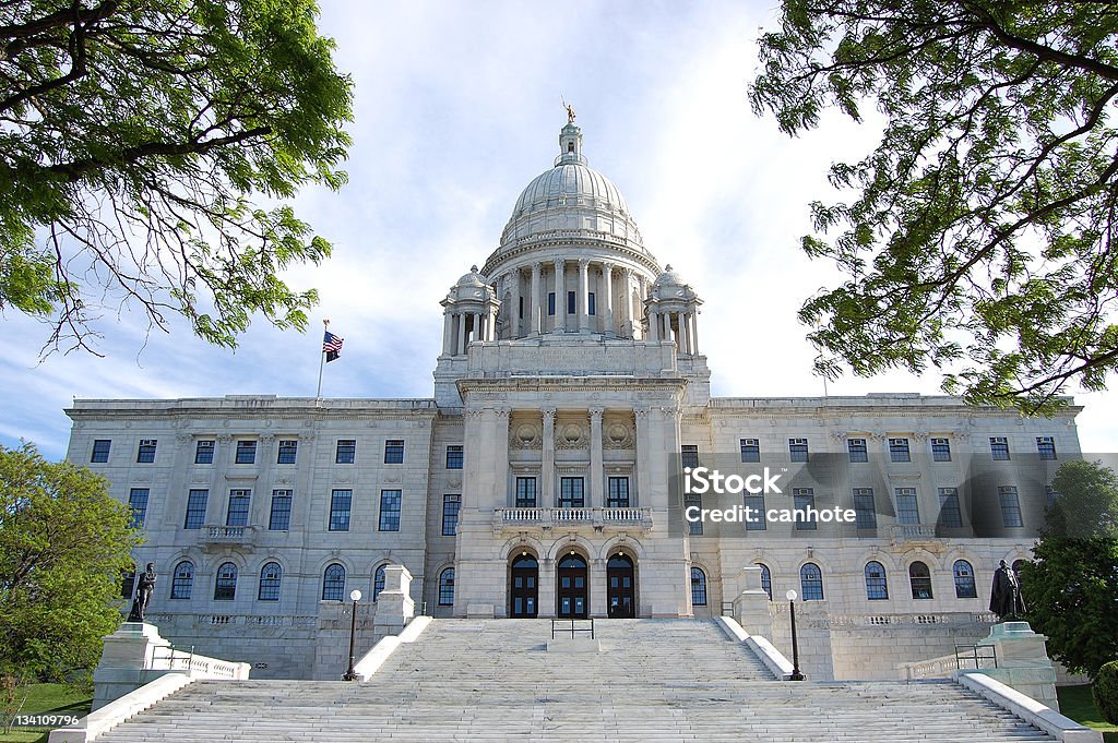Capitolio estatal de Rhode Island - Foto de stock de Capitolio Estatal de Rhode Island libre de derechos