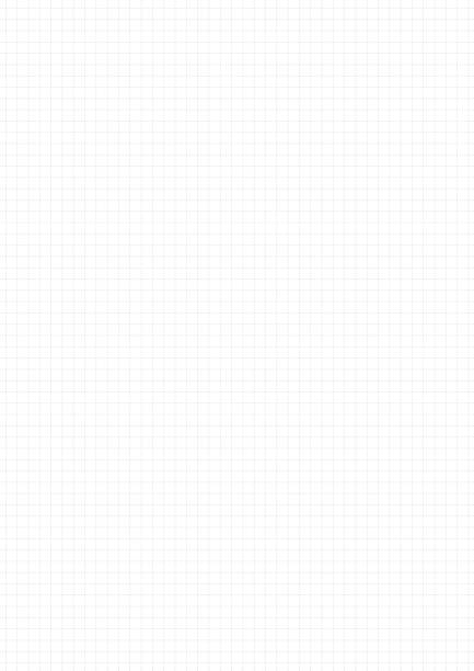 A4 checkered sheet of paper. Blank notepad page vector template