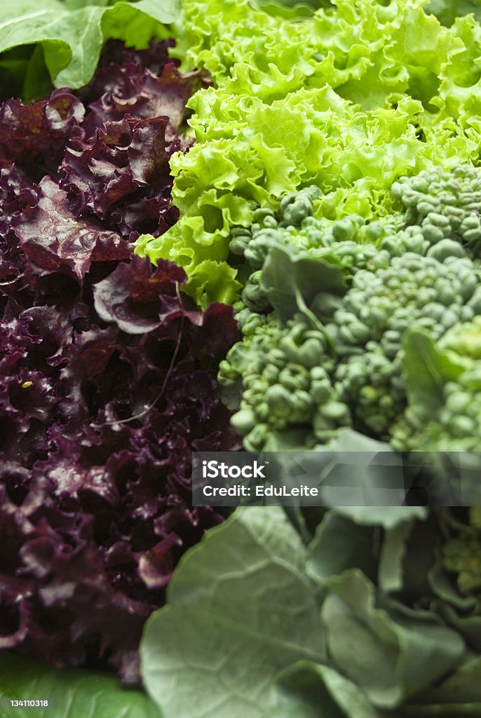 Foglie di verdura - Foto stock royalty-free di Alimento di base