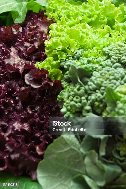 Vegetable Leaves Stock Photo - Download Image Now - Broccoli, Close-up, Crucifers