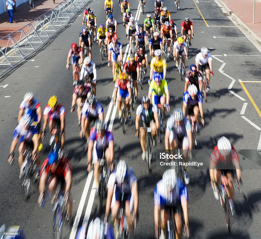 Set di ciclisti - Foto stock royalty-free di Ciclismo