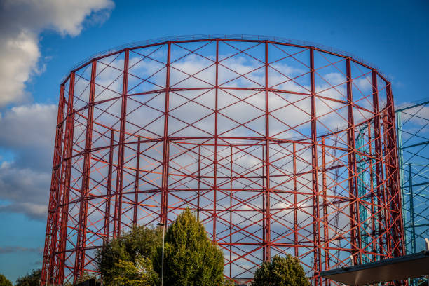 istock Windsor Street Gas Holder 1341108817