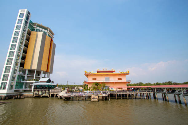 Wat Hong Thong in Chachoengsao Province in Thailand