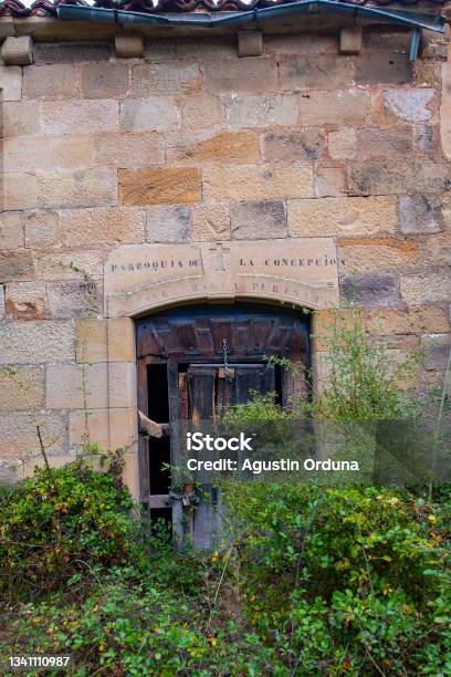 Landscapes Of The Interior Of Cantabria Stock Photo - Download Image Now - Ancient, Architecture, Catholicism