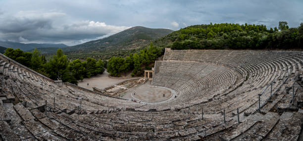 istock Ancient Theatre of the Asklepieion at Epidaurus 1341116919