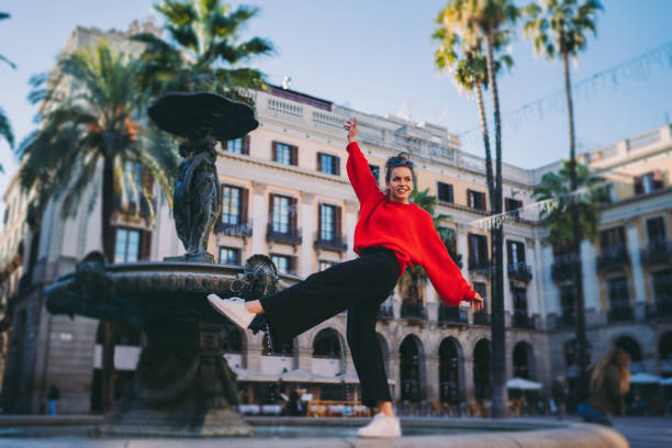 istock Tourist in Barcelona 1341128079