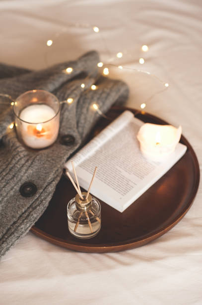 istock Cozy home atmosphere with fragrance 1341129982