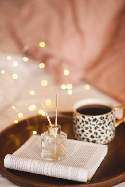 istock Cozy home atmosphere with fragrance 1341130619