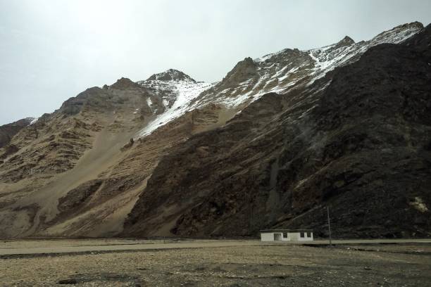 istock landscape mountain view with blue sky in tibet 1341137945