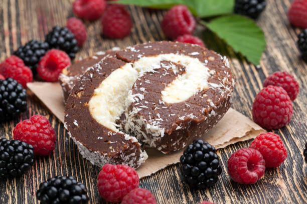 istock chocolate cake with creamy coconut filling 1341142864