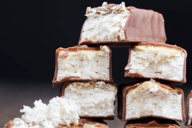 istock creamy nougat covered with milk chocolate 1341142906