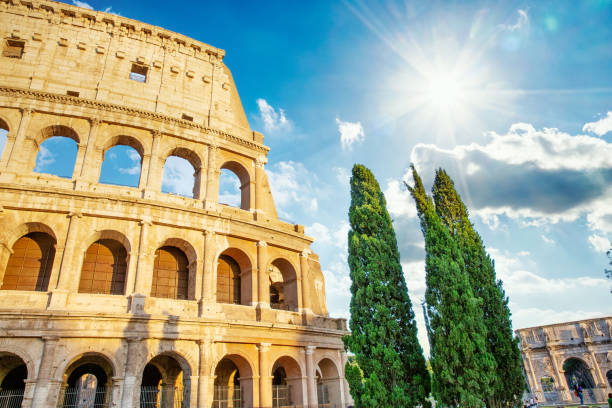 istock Roman Colosseum on a Sunny Day 1341144248