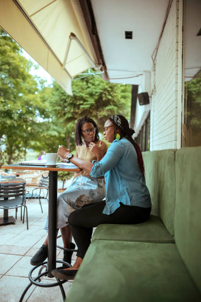 istock Best friends over coffee 1341144365