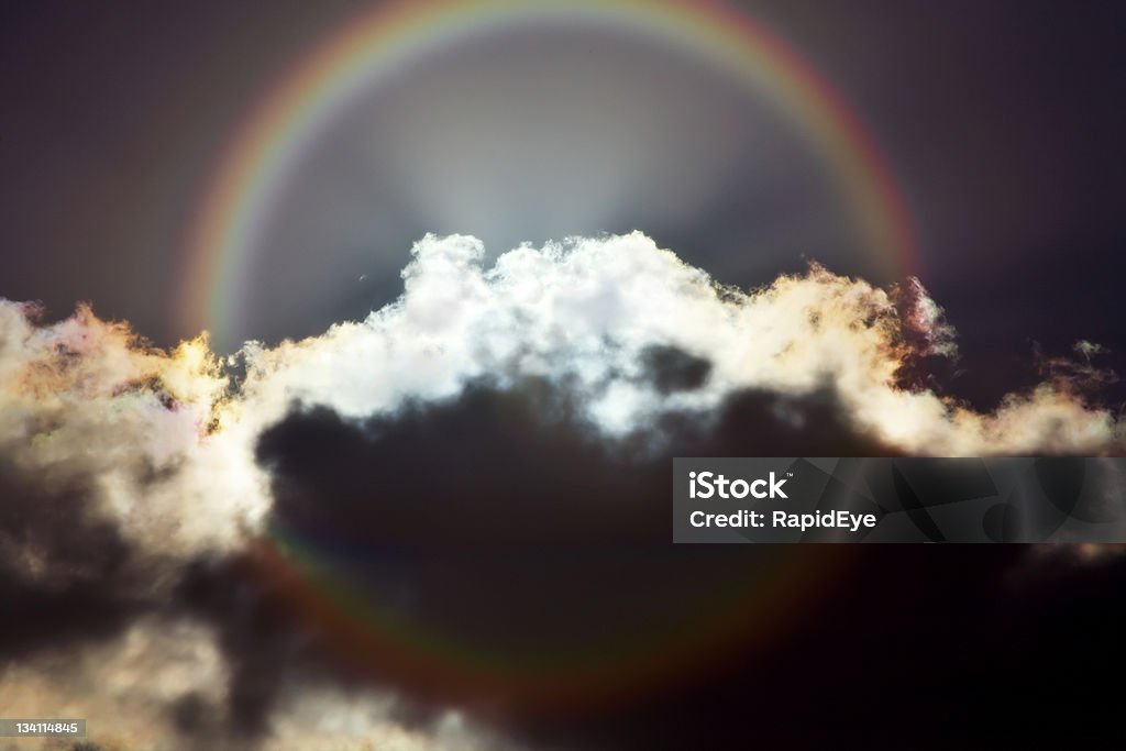 Portões of Heaven - Foto de stock de Every Cloud Has A Silver Lining - Proverbio inglês royalty-free