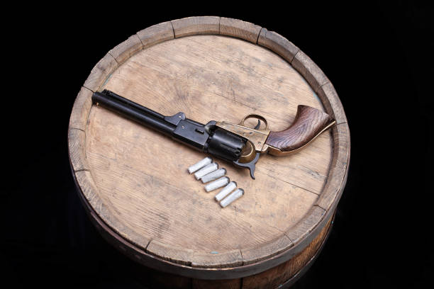 istock Old West Gun - Percussion Army Revolver 1341156357