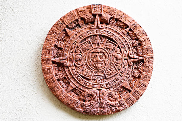 Ceramic Mexican Aztec Calendar