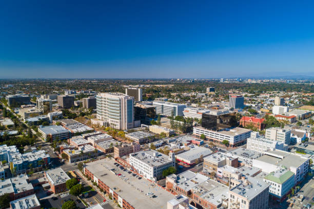 istock Santa Ana Aerial Skyline View 1341163301