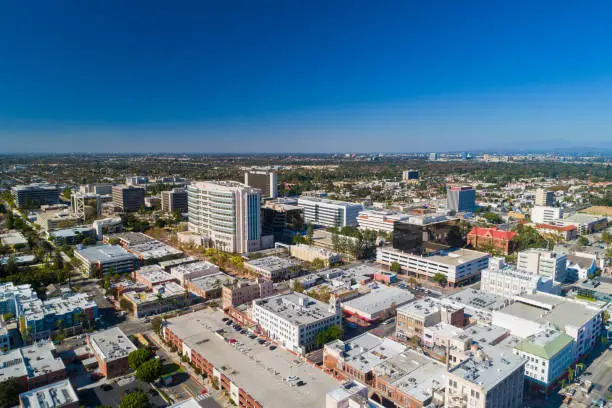 Photo of Santa Ana Aerial Skyline View