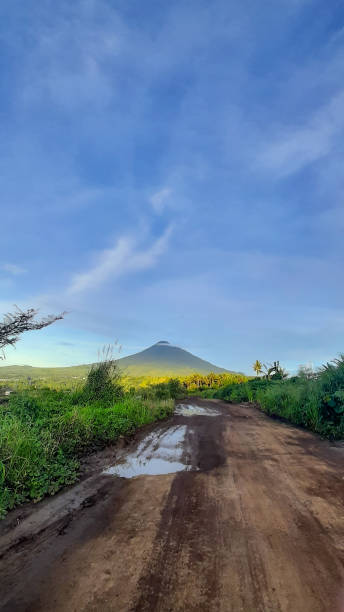 istock the road to Mount Klabat 1341168184