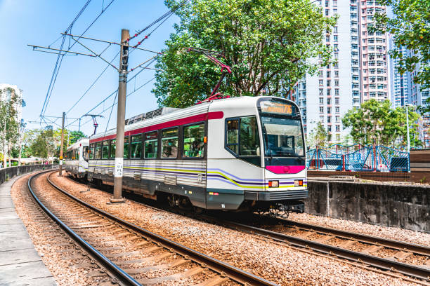 istock Light Rail Transit (LRT) in Hong Kong 1341173338