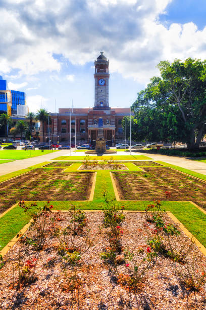 istock Newcastle town hall lawns roses 1341177119