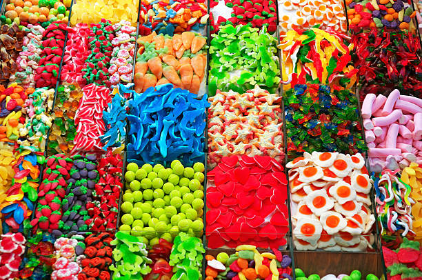 istock Sweets at Boqueria Market in Barcelona 134118564