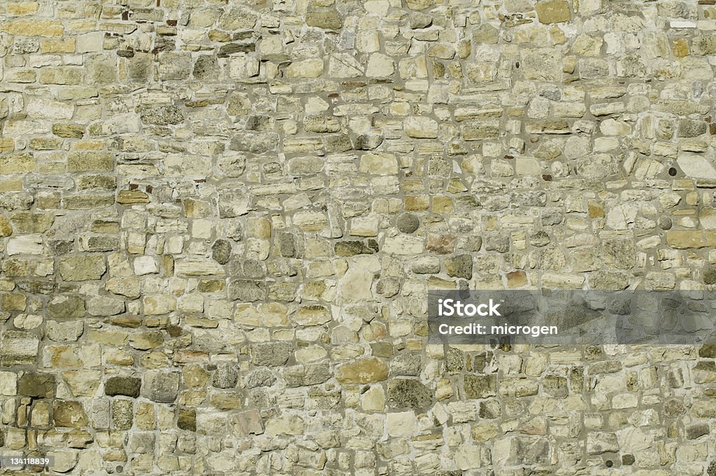 Большой средневековая Каменная стена - Стоковые фото Каменная стена роялти-фри