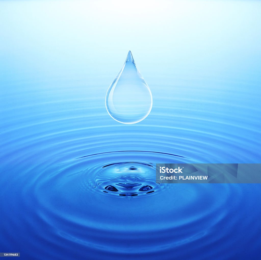 Gota de agua - Foto de stock de Abstracto libre de derechos