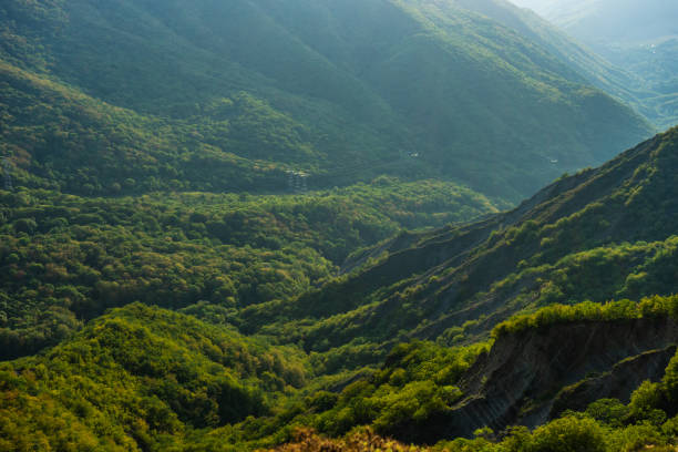 istock Georgian mountain landscape 1341209387