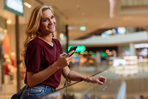 istock Enjoying a day at the mall 1341214908