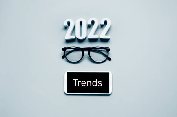 istock Looking for trends for 2022 concepts with text and smartphone. 1341221326