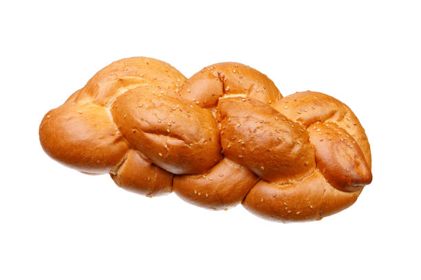 New braided challah for Shabbat