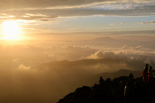istock Morning sunrise at Hakusan 1341222616