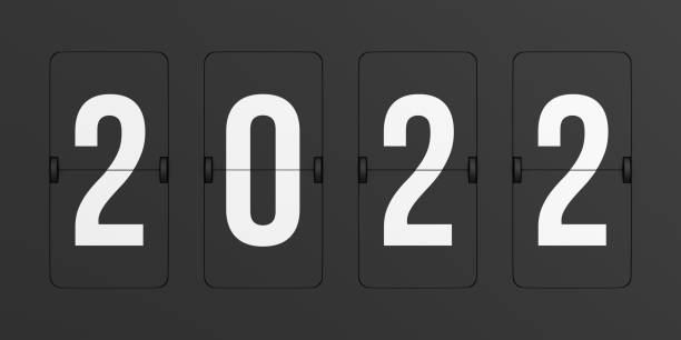 istock Flip black scoreboard 2022. 3D illustration 1341225399