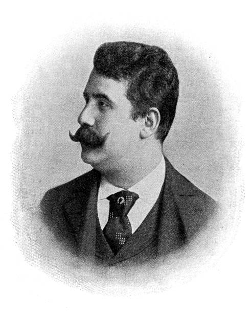 Illustration of a Ruggero Leoncavallo was an Italian opera composer and librettist.