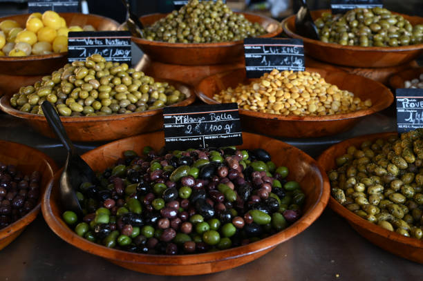 720+ Green Olives Bowl Market Stock Photos, Pictures & Royalty-Free ...