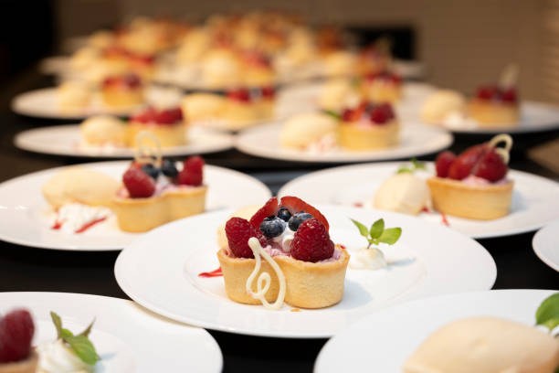 istock A large number of strawberry tart desserts 1341237953