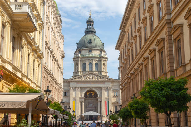istock BUDAPEST, HUNGARY - AUGUST 19, 2021: St. Stephen's Basilica cathedral on a sunny day 1341242322