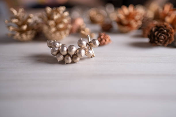 istock Pine Cones and Cinnamon Christmas Decoration 1341246956