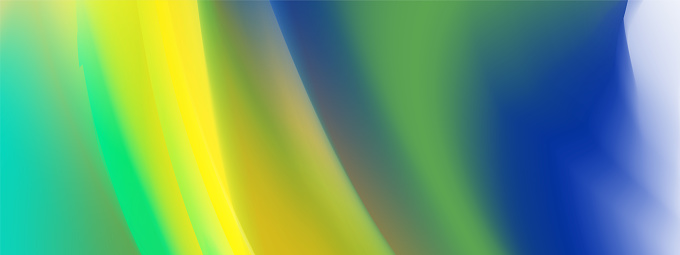 smooth and soft abstract Green and yellow color background