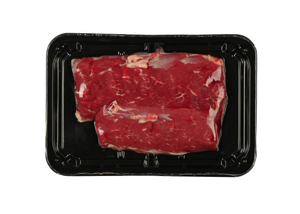 istock Raw lamb meat fillet steak vacuum sealed 1341251768