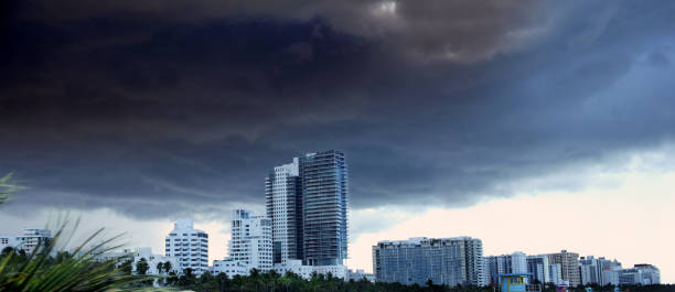 istock South Beach Miami in stormy day with dark clouds 1341252692